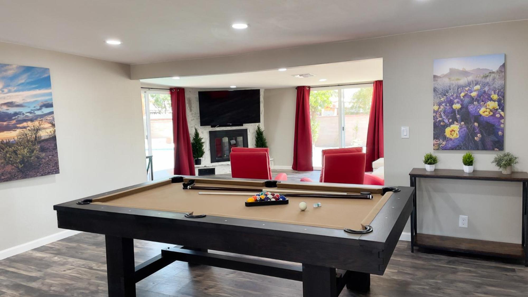 Private Home - Heated Pool, Billiards, Darts, Foosball, Fireplace, 5 Smart Tvs, Bbq, Cotton Bedding - The Saguaro Sanctuary, Pool Heat Optional Tucson Bagian luar foto