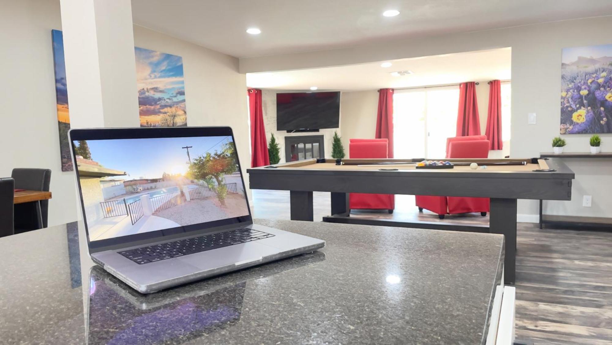 Private Home - Heated Pool, Billiards, Darts, Foosball, Fireplace, 5 Smart Tvs, Bbq, Cotton Bedding - The Saguaro Sanctuary, Pool Heat Optional Tucson Bagian luar foto